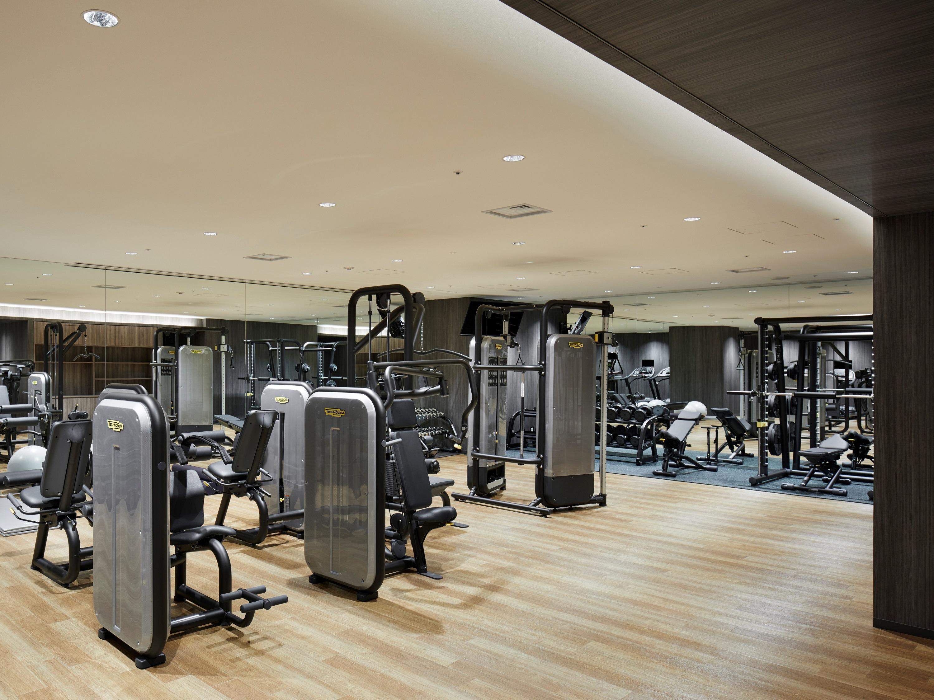 The Thousand Kiotó Kültér fotó The gym at The Landmark
